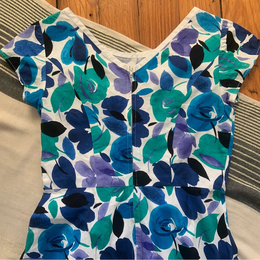 Vintage Homemade Floral Housedress - image 8